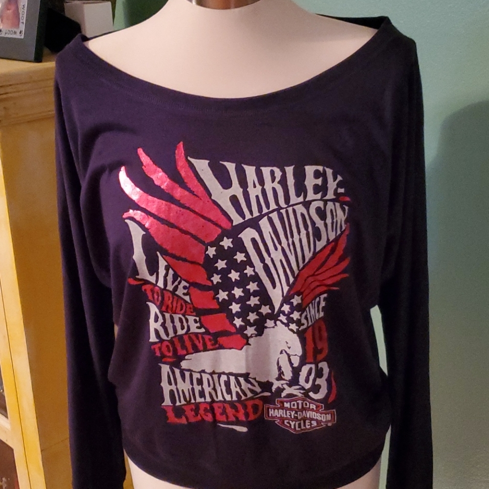 Womens Harley Davidson shirt